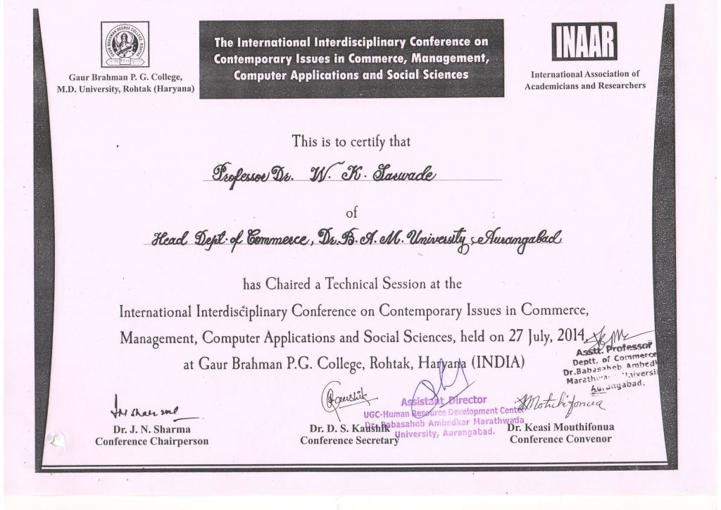 Certificate 22
