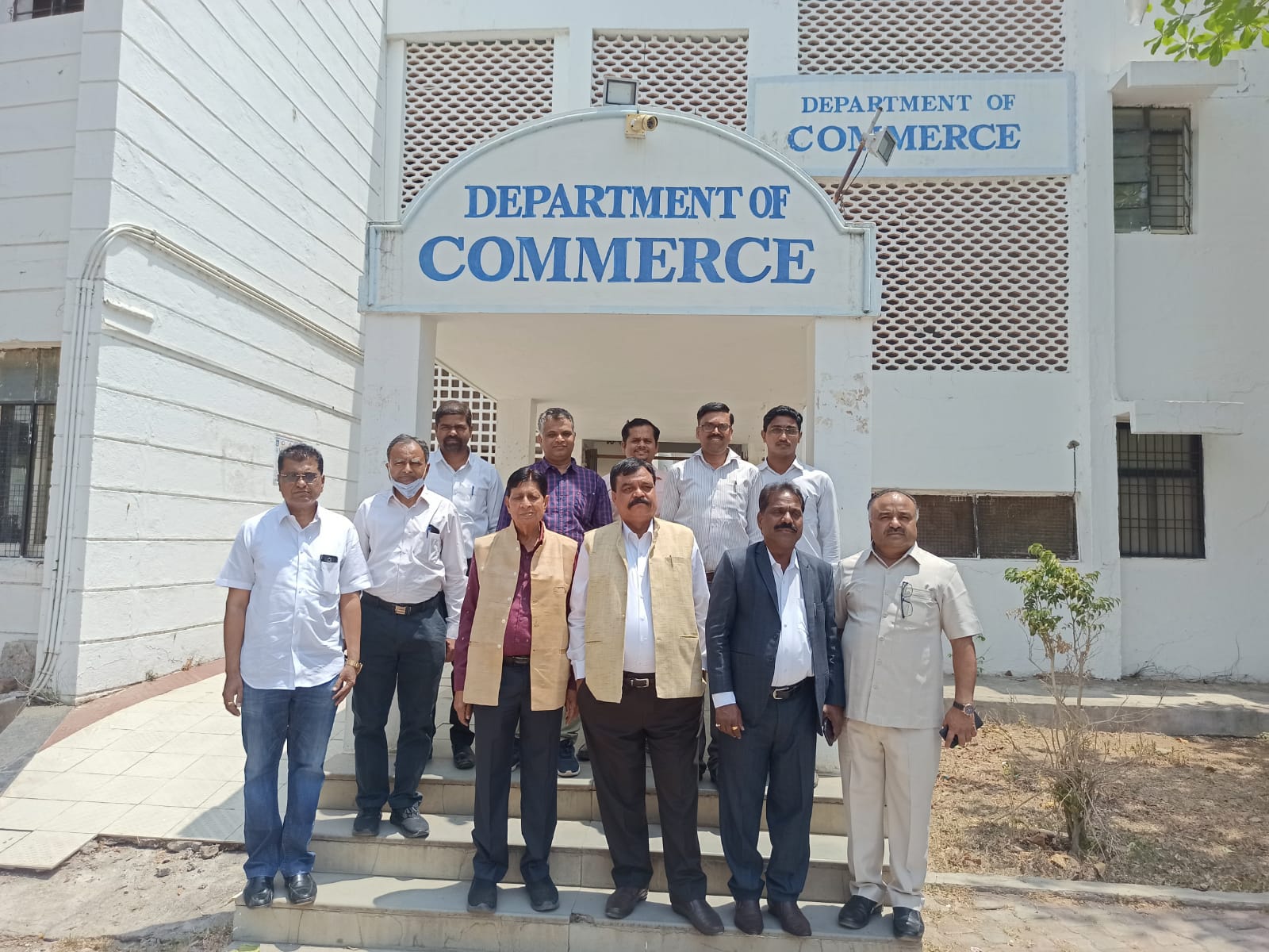 With BAMU University Faculty